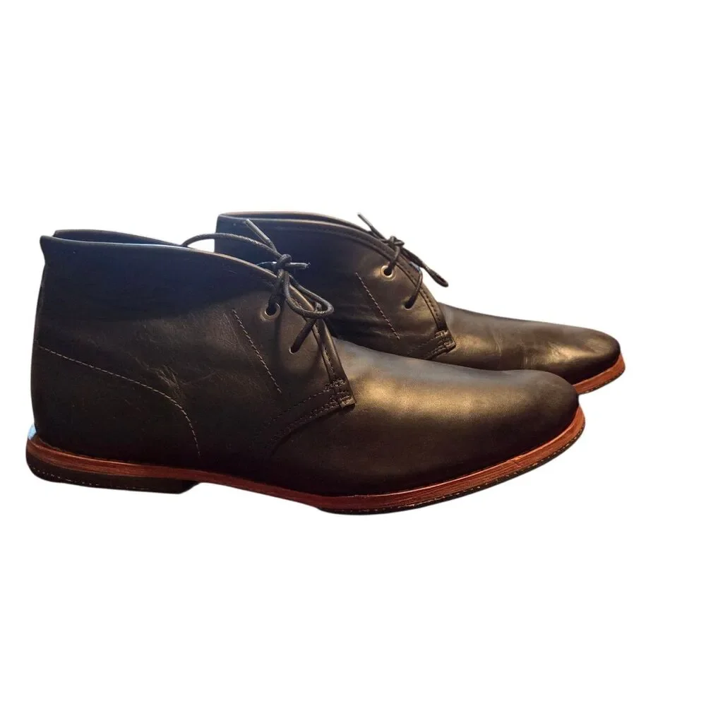 Timberland Boot Company Wodehouse Lost History Chukka Boots Burnished Black 9